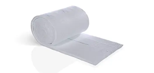 Rolled up blanket
